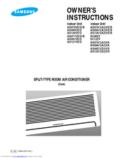 Samsung SC09ZV Owner's Instructions Manual