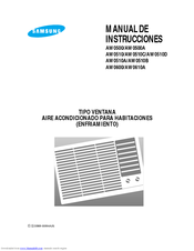 Samsung AW0510D Manual De Instrucciones
