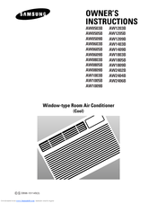 Samsung AW0509B Owner's Instructions Manual
