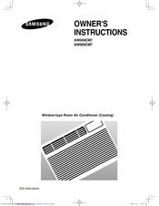 Samsung AW05NCM7 Owner's Instructions Manual