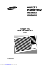 Samsung AW1010/AW1210 Owner's Instructions Manual