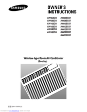 Samsung AW12EDB7 Owner's Instructions Manual