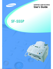 Samsung SF-555P User Manual