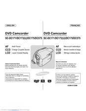 Samsung SC-DC173 - Camcorder - 680 KP Owner's Instruction Book