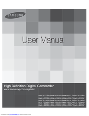 Samsung HMX-H203SP User Manual