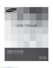 Samsung HMX-M20BN User Manual