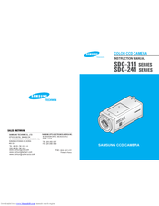 Samsung SDC-241 SERIES Instruction Manual