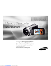 Samsung SMX-K45 - Up-scaling HDMI Camcorder User Manual
