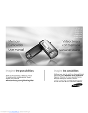 Samsung VP-MX10H User Manual