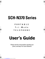 Samsung SCH-N370SB User Manual