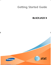 Samsung BLACKJACK II Getting Started Manual
