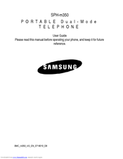 Samsung Entro BMC-M350 User Manual