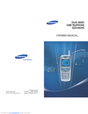 Samsung Cell Phone User Manuals Download | ManualsLib