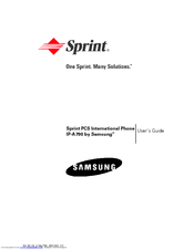 Samsung SPH-A790 User Manual