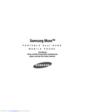 Samsung Muse SCH-u706 User Manual