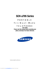 Samsung SCH-a795 Series User Manual