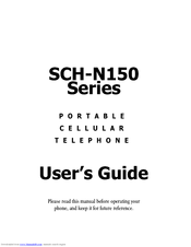 Samsung SCH-N150 Series User Manual