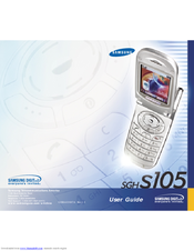 Samsung S105 - SGH Cell Phone User Manual