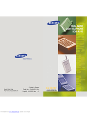 Samsung SGH-A100BA Owner's Manual