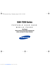 Samsung SGH-T259 Series User Manual