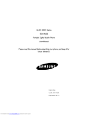 Samsung SGH-a436 Series User Manual