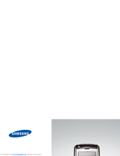 Samsung SGH-A811 User Manual