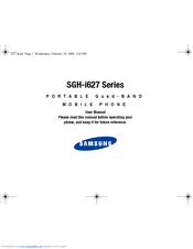 Samsung SGH-i627 Series User Manual