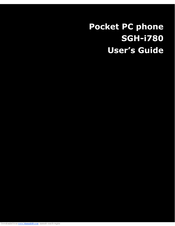 Samsung SGH-I780 User Manual