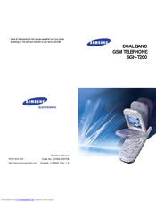 Samsung SGH-T200 Owner's Manual