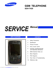 Samsung SGH SGH-T429 Service Manual