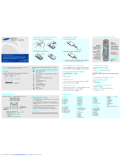 Samsung SGH-X210 User Manual