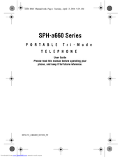 Samsung SPH-a660 Series User Manual