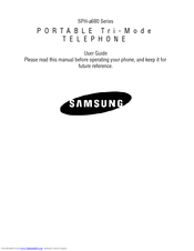 Samsung SPH-a680 Series User Manual