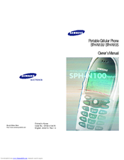 Samsung SPH-N100 Owner's Manual