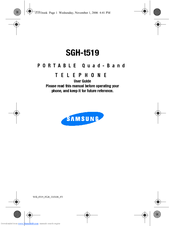 Samsung Trace User Manual