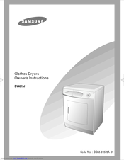 Samsung DV4015J Owner's Instructions Manual