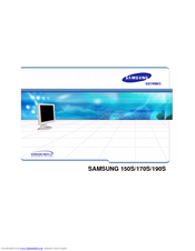 Samsung 170S Owner's Manual