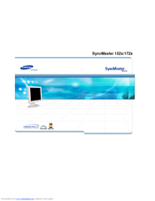 Samsung SyncMaster 152X User Manual