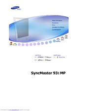 Samsung SyncMaster 931MP User Manual