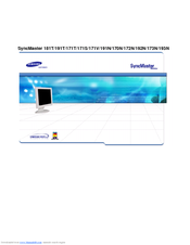 Samsung SyncMaster 193N Manual Del Usuario