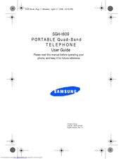 Samsung SGH-t609 User Manual