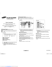 Samsung CL-21Z43MJ Owner's Instructions Manual