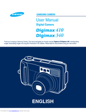 Samsung Digimax 410 User Manual