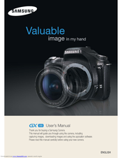 Samsung GX-1S User Manual