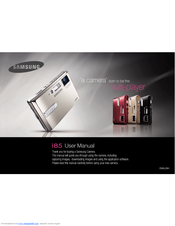 Samsung i85 User Manual