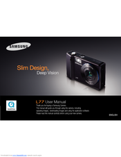 Samsung L77 - Digital Camera - Compact User Manual