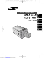 Samsung SCC-B1091P User Manual