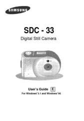 Samsung SDC-33 User Manual