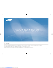 Samsung EC-SL310BBA Quick Start Manual
