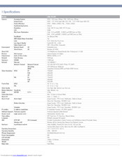 Samsung SNC-B5395 Specifications